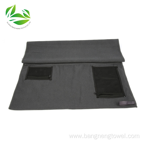 Hot yoga mats and towels
